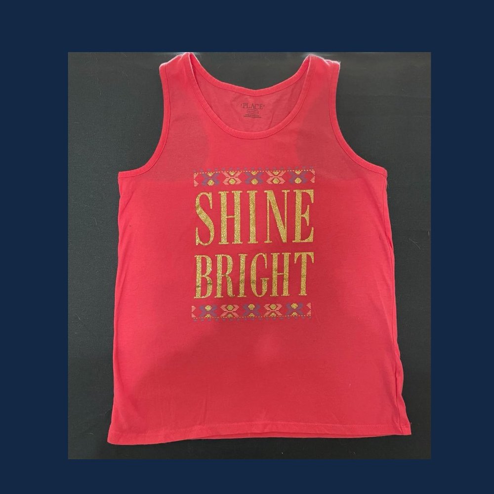Tank Top: Shine Bright Youth Tank Top, 14
